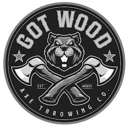 GOT WOOD AXE THROWING CO EST MMXVII logo