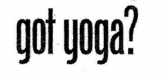 GOT YOGA? logo