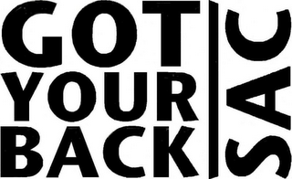 GOT YOUR BACK SAC logo