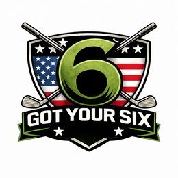 GOT YOUR SIX GOLF logo