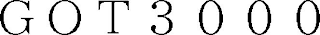 GOT3000 logo