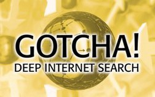 GOTCHA! DEEP INTERNET SEARCH logo