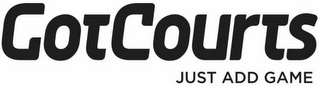 GOTCOURTS JUST ADD GAME logo