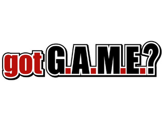 GOTG.A.M.E.? logo