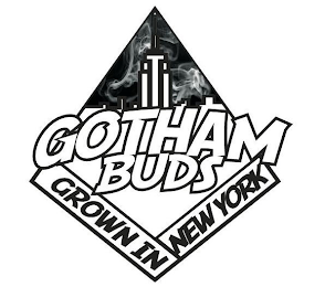 GOTHAM BUDS GROWN IN NEW YORK logo