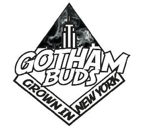 GOTHAM BUDS GROWN IN NEW YORK logo