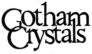 GOTHAM CRYSTALS logo