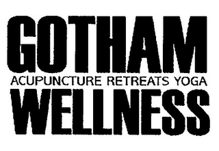 GOTHAM WELLNESS ACUPUNCTURE RETREATS YOGA logo