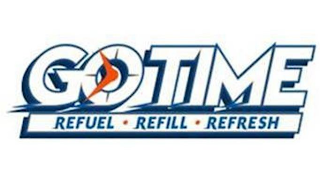 GOTIME REFUEL · REFILL · REFRESH logo