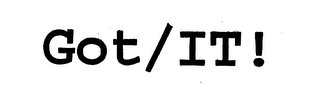 GOT/IT! logo