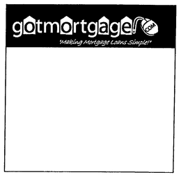 GOTMORTGAGE.COM "MAKING MORTGAGE LOANS SIMPLE" logo