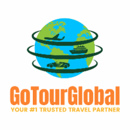 GOTOURGLOBAL YOUR #1 TRUSTED TRAVEL PARTNER logo