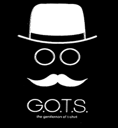 G.O.T.S. THE GENTLEMAN OF T-SHIRT logo