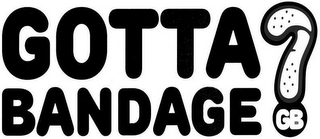 GOTTA BANDAGE ? GB logo