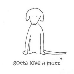GOTTA LOVE A MUTT logo