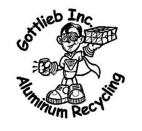GOTTLIEB INC. ALUMINUM RECYCLING logo
