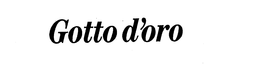 GOTTO D'ORO logo