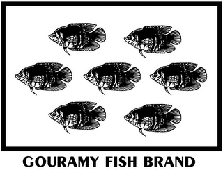 GOURAMY FISH BRAND logo