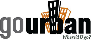 GOURBAN WHERE'D U GO? logo