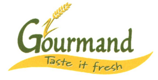 GOURMAND TASTE IT FRESH logo