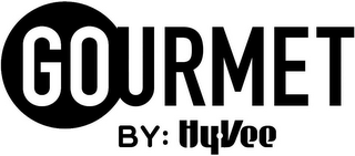 GOURMET BY: HY-VEE logo