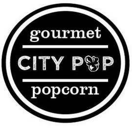 GOURMET CITY POP POPCORN logo