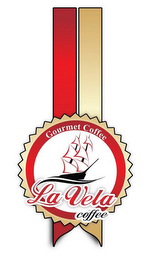 GOURMET COFFEE LA VELA COFFEE logo