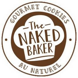 · GOURMET  COOKIES  ·  -THE- NAKED BAKERAU NATUREL logo