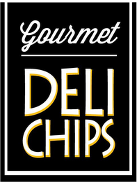 GOURMET DELI CHIPS logo