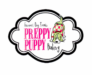 GOURMET DOG TREATS PREPPY PUPPY BAKERY logo