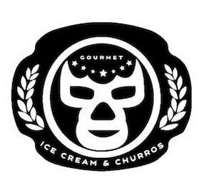 GOURMET ICE CREAM & CHURROS logo