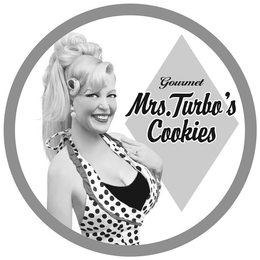 GOURMET MRS. TURBO'S COOKIES logo