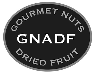 GOURMET NUTS DRIED FRUIT GNADF logo