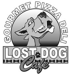 GOURMET PIZZA DELI LOST DOGCAFE logo