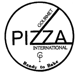 GOURMET PIZZA INTERNATIONAL GPI READY TO BAKE logo