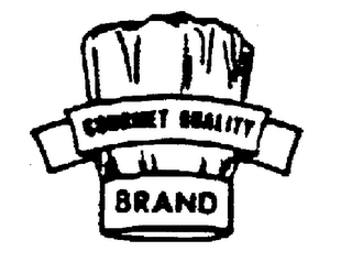 GOURMET QUALITY BRAND logo