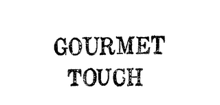 GOURMET TOUCH logo