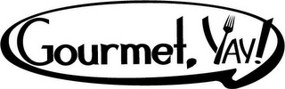 GOURMET. YAY logo