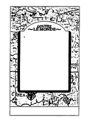 GOUTEZ LE MONDE logo