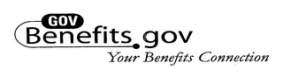 GOV BENEFITS.GOV YOUR BENEFITS CONNECTION logo