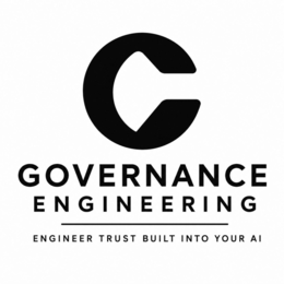 GOVERNANCE ENGINEERING ENGINEER TRUST BUILT INTO YOUR AI logo