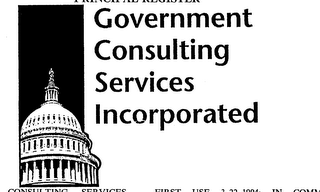 GOVERNMENT CONSULTING SERVICES INCORPORATED logo
