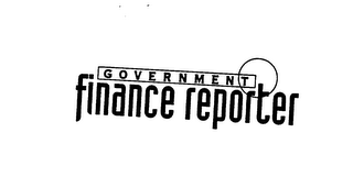 GOVERNMENT FINANCE REPORTER logo