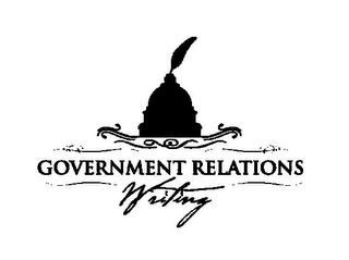 GOVERNMENT RELATIONS WRITING logo