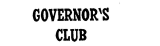 GOVERNOR'S CLUB logo