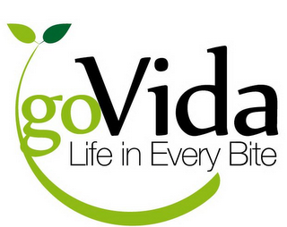 GOVIDA LIFE IN EVERY BITE logo