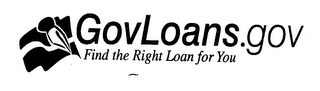 GOVLOANS.GOV FIND THE RIGHT LOAN FOR YOU logo