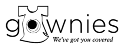 GOWNIES WE'VE GOT YOU COVERED logo