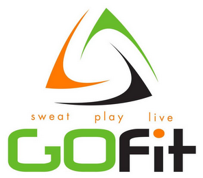 GOXFIT SWEAT PLAY LIVE logo