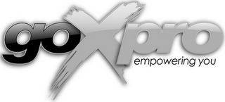 GOXPRO EMPOWERING YOU logo